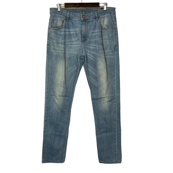 ASOS Light Wash Skinny Jeans 34 X 34 - Picture 1 of 3